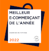 Meilleur E-Commerçant de l'année - 2021/22 - Catégorie Agences de Voyage